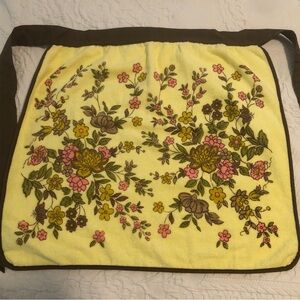 ✨Almost New✨ Vintage MCM Wabasso x Royal Doulton Terrycloth Apron
